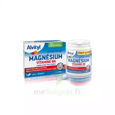 Alvityl Magnésium Vitamine B6 Libération Prolongée Comprimés Lp B/45 à Staffelfelden